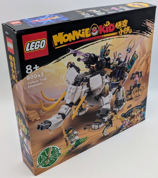 LEGO® Monkie Kid Yellow Tusk Elephant